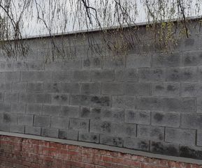 Mur de clôture blocs béton
